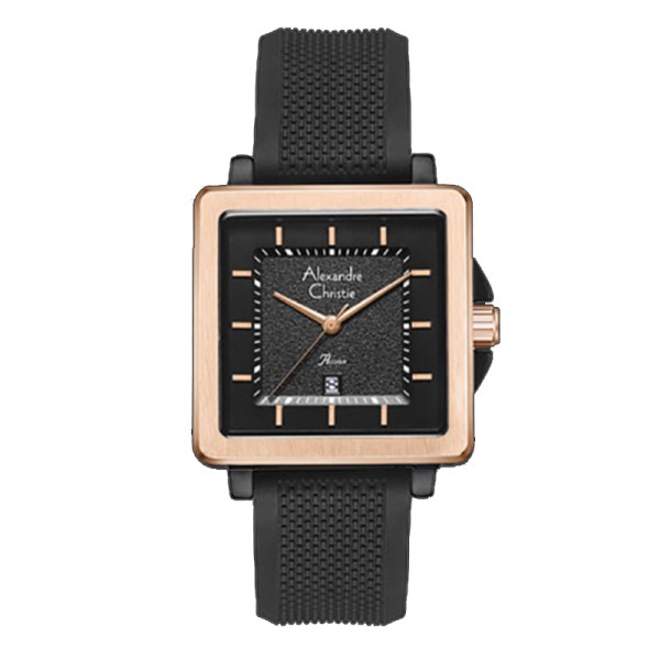 Alexandre Christie AC 2997 Rosegold Black LDRRGBA